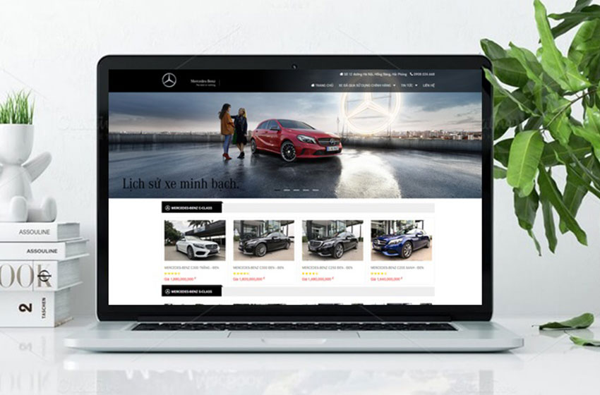 Website ô tô chuyên nghiệp